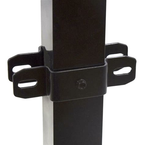 aluminum fence mounting brackets amazon|square metal fence post brackets.